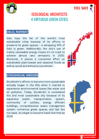 Ecological Architects - 4 Virtuous Green Cities