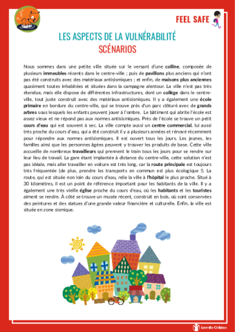 Les aspects de la vulnerabilité - Scenarios