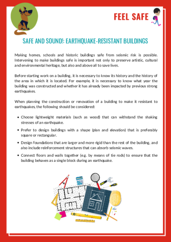 Safe and Sound - Earthquake-resistant buildings