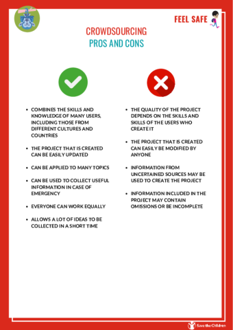 Crowdsourcing - Pros and Cons